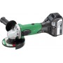 SMERIGLIATRICE ANGOLARE HITACHI G18DSL 18V 5Ah CON 2 BATTERIE A