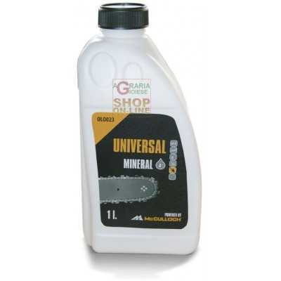 McCULLOCH OLIO MINERALE LUBRIFICANTE PER CATENA MOTOSEGA LT. 1 