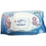 Soft soaked wipes baby talc pcs. 72