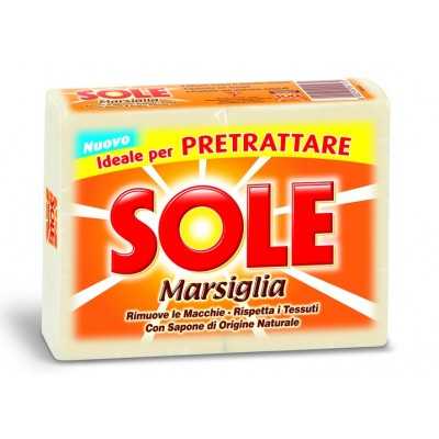 SOLE LAUNDRY SOAP PIECES MARSEILLE WHITE 2 PIECES gr. 500