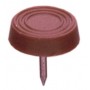 SOTTOSEDIA CON FALSA VITE MARRONE GR. 17 PZ. 10 