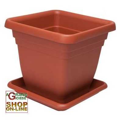 SQUARE SAUCER LAURUS CM.30 ICS without vase