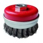 CUP BRUSH TWISTED HOLE 14MA MM. 100
