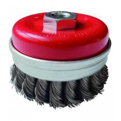 CUP BRUSH TWISTED HOLE 14MA MM. 120