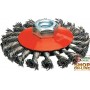 SPAZZOLA ACCIAIO CIRCOLARE CONICA MM.95 MAZZETTI RITORTI M14 