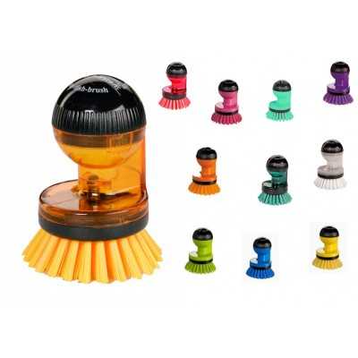 SPULI RONDO dishwasher brush with detergent dispenser