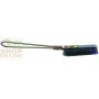 THIN METAL BRUSH WITH LONG STEEL HANDLE