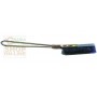 THIN METALLIC BRUSH WITH LONG BRASS STEEL HANDLE
