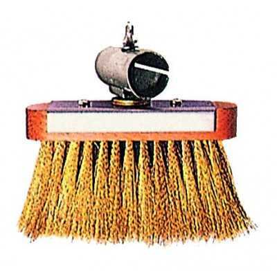 BRASS BRUSH FOR OVEN CM. 13X3 WITHOUT HANDLE FIG.7