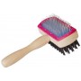 DOG BRUSH WITH CARDER