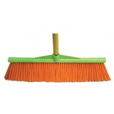 ABS BRUSH CM. 44 WITH PAINTED HANDLE CM.130