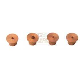 CENTER PINS FOR WOOD PLUGS ART. 675.00 PZ. 4 MM. 8