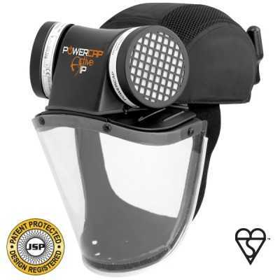 SPRING POWERCAP POSITIVE PRESSURE RESPIRATOR WITH IMPACT VISOR