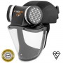 SPRING POWERCAP POSITIVE PRESSURE RESPIRATOR WITH IMPACT VISOR