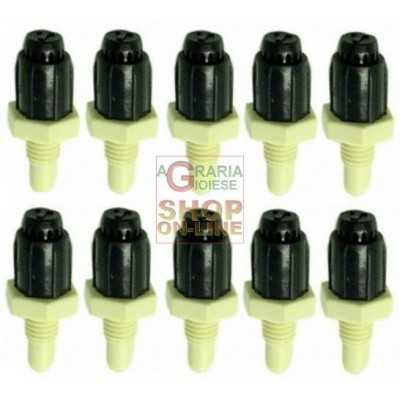 SPRUZZINI MICRO IRRIGATORI A 360 GRADI PZ. 10 