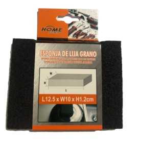 SPUGNA ABRASIVA NERA CM. 12,5x10x1,2 