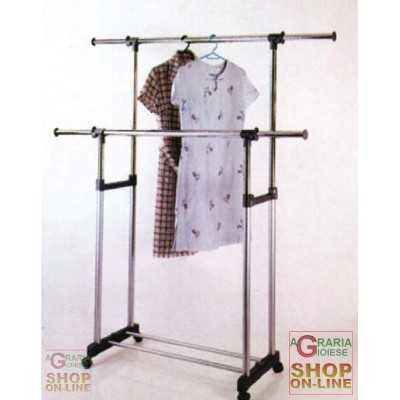 AMERICA DOUBLE STANDER CM.90 / 135X173 CLOTHES HOLDER