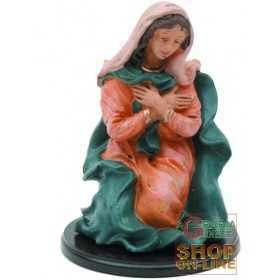 STATUA MADONNA SU BASE CM.18 