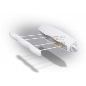 GIMI WALL-MOUNTED CLOTHING RACK MODEL ROTOR 4 IN RESIN