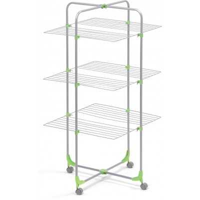 CLOTHES RACK TOWER 3 PIECES MERCURY FOLDABLE WITH WHEELS