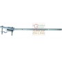 BALCONY CLOTHES RAIL AUCTION PROFILE U 4 HOLES GALVANIZED
