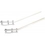 STEEL CLOTHES RACK WITH WHITE ARM CP. 1