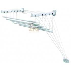 CLOTHES RACK GIMI LIFT 140 MODEL IN TREATED STEEL