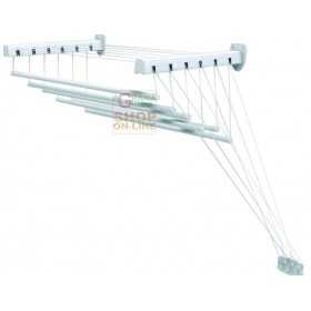 CLOTHES RACK GIMI LIFT 180 MODEL IN TREATED STEEL