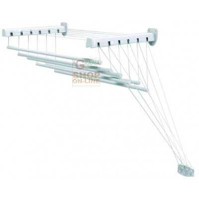 CLOTHES RACK GIMI LIFT 180 MODEL IN TREATED STEEL