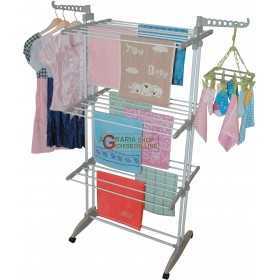 COLUMN SPACE-SAVING CLOTHES RACK IN ABS STEEL