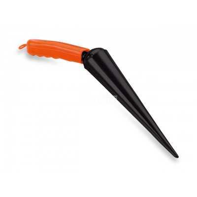 STOCKER FORATERRA PLANTER IN METAL RUBBER HANDLE