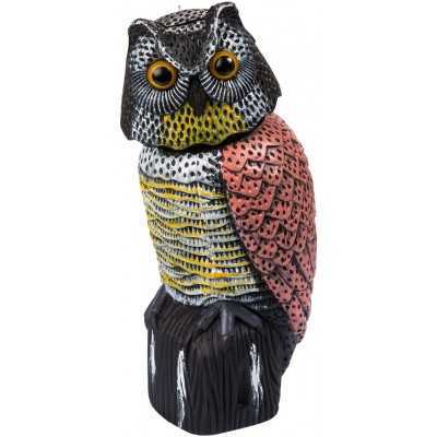 STOCKER OWL SCARECROW WITH REFLECTING EYES