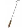 ATTIZZATORE PER FUOCO ZINCATO CON MANICO IN LEGNO ART.134 CM.