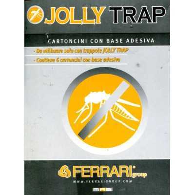 ATTRACTIVE ADHESIVE CARDS FOR EXTERMINATORS JOLLY TRAP