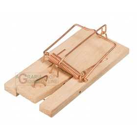 2 PCS SMALL MICE TRAP STOCKER WITH WOODEN BASE