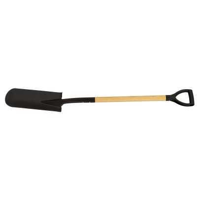 STOCKER VANGA ORTOLANA IN ACCIAIO CON MANICO IN LEGNO CM. 124 