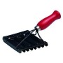 STRIGLIE IN METALLO CON MANICO LEGNO DENTATO UNIFORME 
