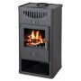 STUFA A LEGNA IN ACCIAIO MOD. ELEGANT KW 11-16 