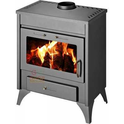 STEEL WOOD STOVE MOD. RAY MAX MAX KW. 13-21