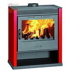 STEEL WOOD STOVE MOD. RUBIN RED-ANTHRACITE