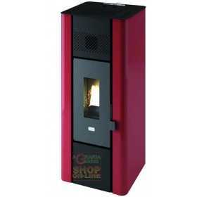 PELLET STOVE MINIMUM FIRE POINT KW 6.3 (BR) RED