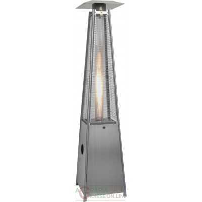 STEEL "PYRAMID" AERIAL STOVE
