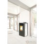 STUFA PELLET KING IDRO KW15 BIANCA 