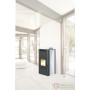 STUFA PELLET KING IDRO KW20 BIANCA 