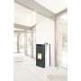 STUFA PELLET KING IDRO KW24 BIANCA 