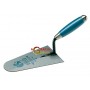 AUSONIA Round tip trowel with 18 cm wooden handle cap