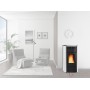 STUFA PELLET KW 20,3 RAFFAELLA IDRO BIANCA 