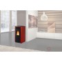 PELLET STOVE KW 7 KETTY BORDEAUX