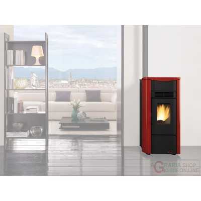 PELLET STOVE KW 8 GIUSY BORDEAUX