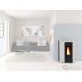 STUFA PELLET KW 8,8 ANNABELLA CANALIZ. BIANCA 